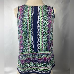 Lilly Pulitzer Silk Top/ Blouse Sz S